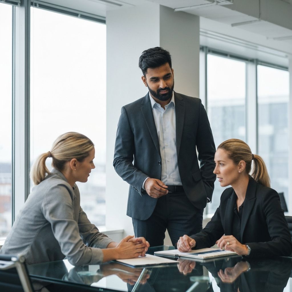 Professional business team